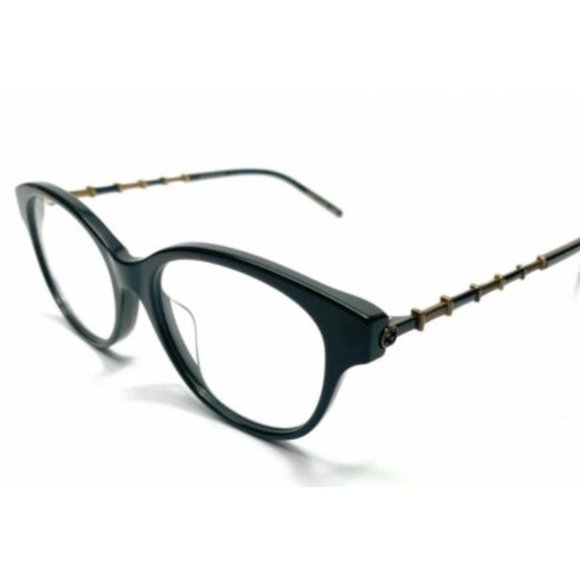 Gucci Women's Black and Gold Eyeglasses! - Picture 1 of 4